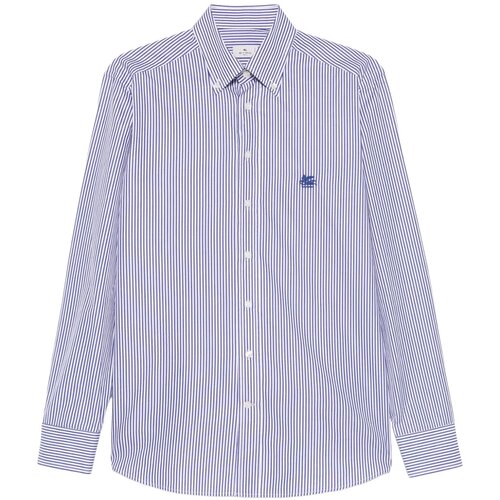 Etro Srajce z dolgimi rokavi mrib0002_99tr5b0-s8461 Modra Slike