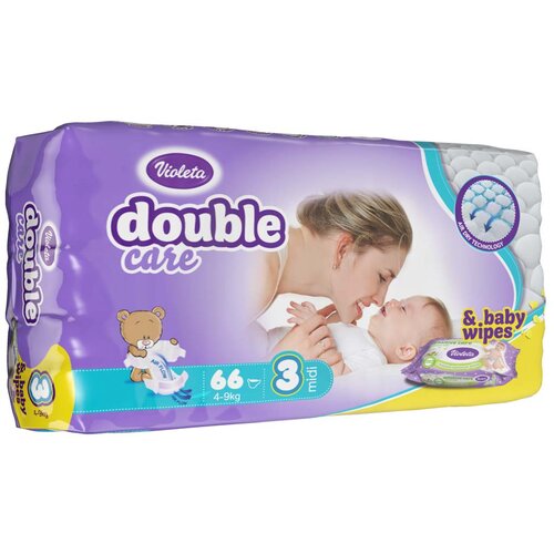 Violeta pelene Double Care AIR DRY Slike