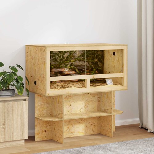  Terarij Smeđa 100 x 50 x 50 cm OSB Cene