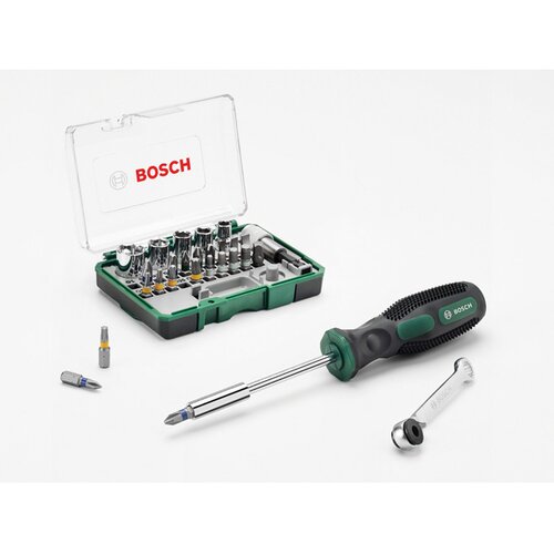 Bosch Set mini čegrtaljke + ručni odvrtač 27kom 2607017331 Cene