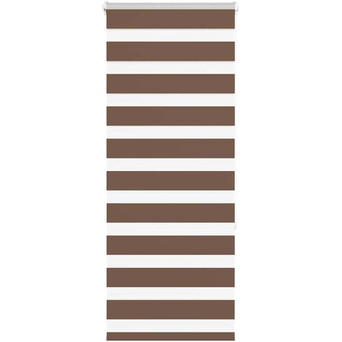 Zebra zavjesa smeđa 65x150 cm &scaron;irina tkanine 60,9 cm poliester Cene