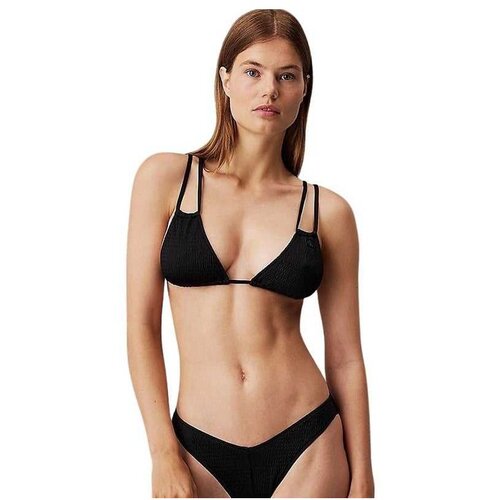 Calvin Klein ženski trouglasti bikini top CKKW0KW02727-BEH Cene