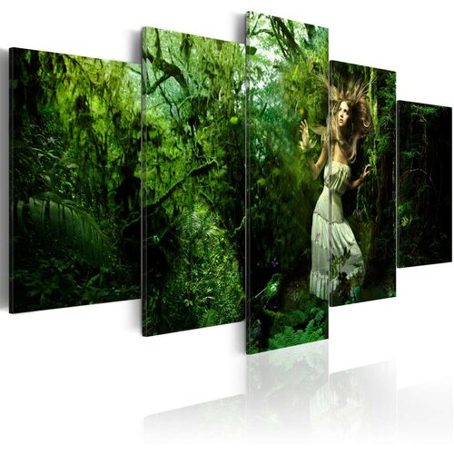  Slika - Lost in greenery 100x50 Slike