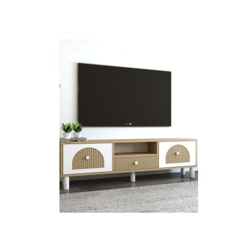 Hanah home TV polica Notre Bohem Sapphıre Oak Hazeran Slike