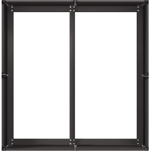  Sadilica crna 80x80x40 cm od hladno valjanog čelika Slike