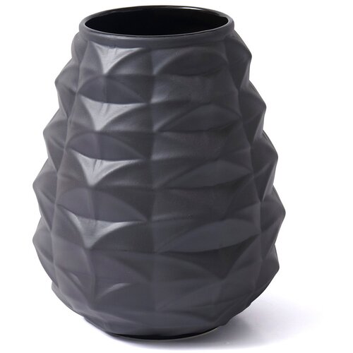 Hanah home vaza LCA0030, 25x25x26 cm, Crna Cene