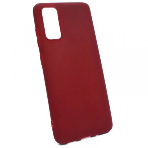 Silikonski ovitek za Samsung Galaxy S21 FE G990 - mat bordo rdeč