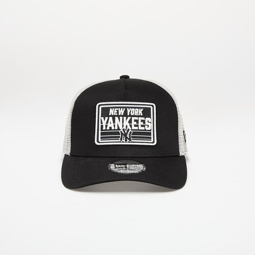 New Era New York Yankees MLB Patch 9FORTY A-Frame Trucker Adjustable Cap Black Universal Slike