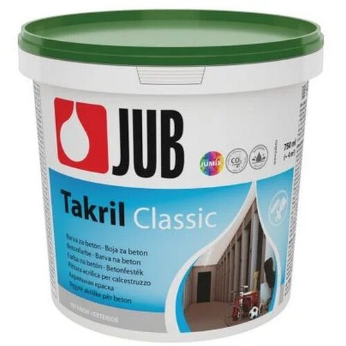 Jub Premaz za beton Takril zeleni 0,75 l Slike