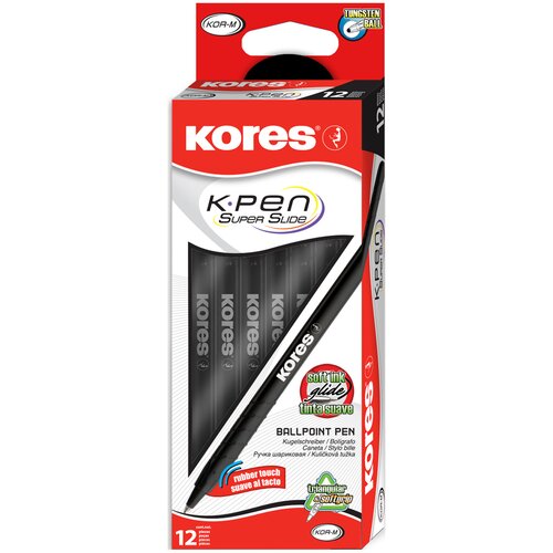 Kores kemični svinčnik za enkratno uporabo K-Pen Super Slide K0, moder, (21656243) Cene