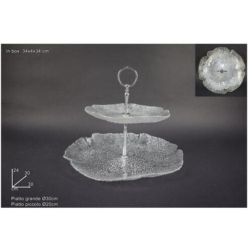  ETAŽER STAKLENI 20/30CM CM002712 Cijene