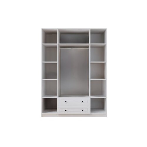 Hanah home ormar mat bele boje rb 185 18 (167RAB1208 ) Slike