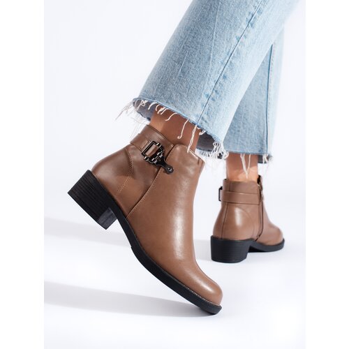 SHELOVET Classic brown women's boots Slike