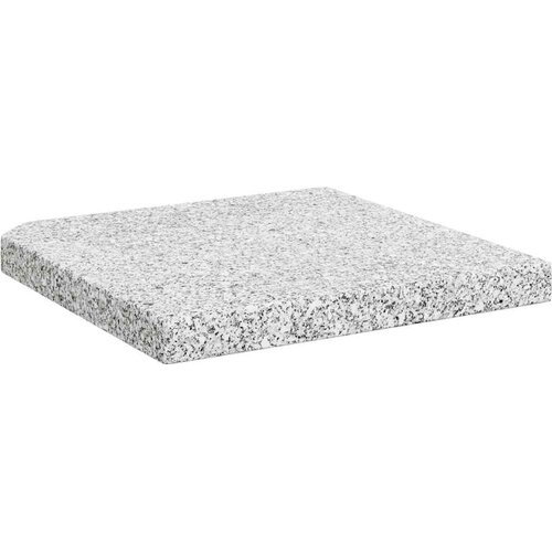 vidaXL Postolje za suncobran granitno 25 kg četvrtasto sivo Cene