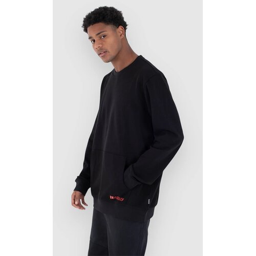 Hurley Tattoo Crew Pulover black Cene