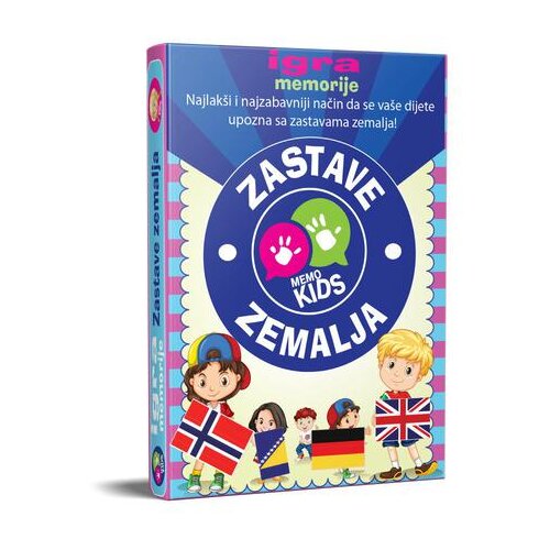 Memo KIDS ZASTAVE ZEMALJA Cijene