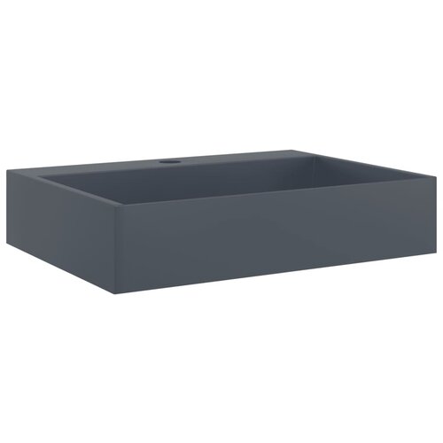 Maison Chic Umivaonik od lijevanih minerala/mramora 50x38x11 cm antracit Cijene