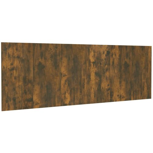 Maison Chic posteljno vzglavje - vzglavna omarica - nočna omarica dimljeni hrast 240x1,5x80 cm konstruiran les, (21707534) Slike