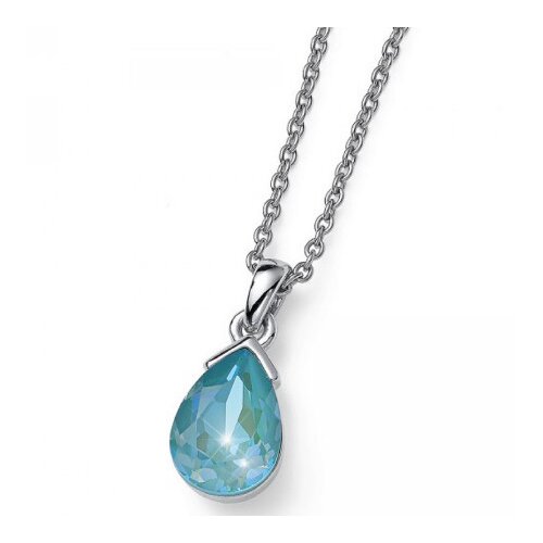  Ženski oliver weber boost laguna lanČiĆ sa swarovski plavim kristalom ( 12157.142 ) Slike