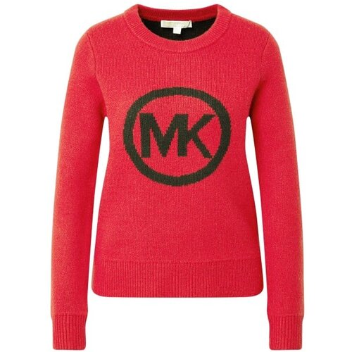 Michael_kors Sweater - MK METALLIC SWEATER red Slike