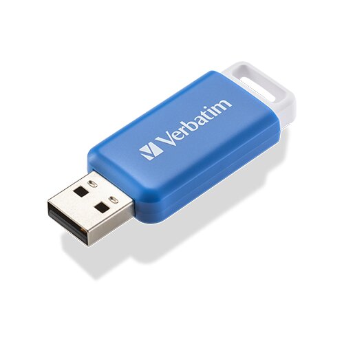  USB memorijski stik 2.0 Verbatim 64GB, plavi, DataBar Cijene