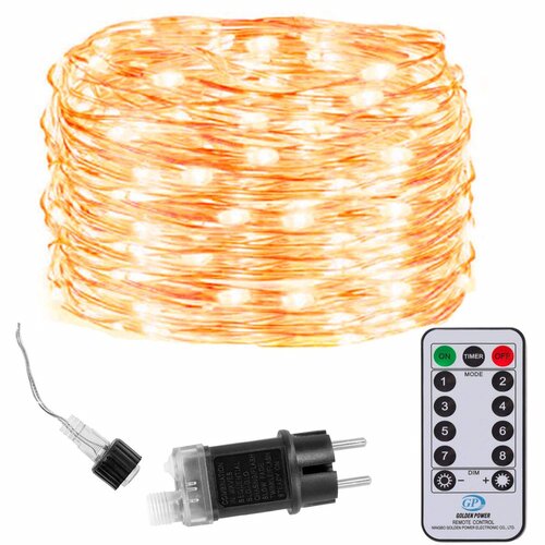  LED Božićne Lampice 480 Dioda, Toplo Bijela Slike