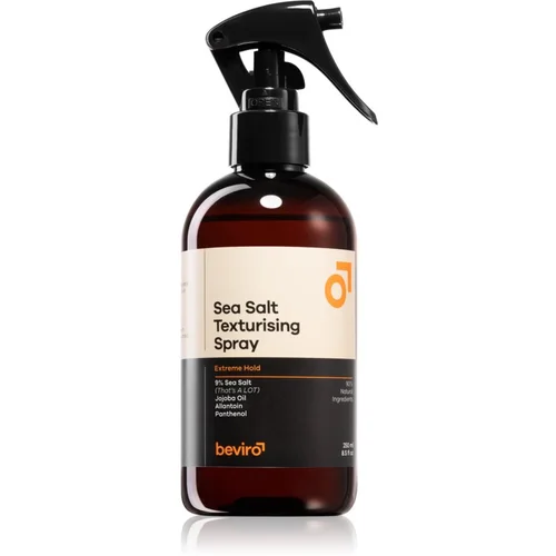 Beviro Sea Salt Texturising Spray slano pršilo ekstra močno utrjevanje 250 ml