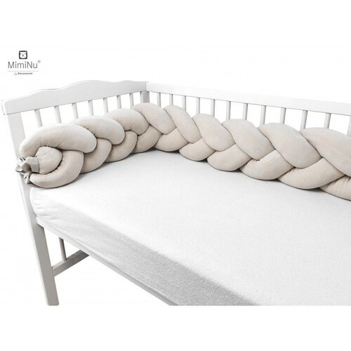 MimiNu ogradica/pletenica Velvet 220 cm - svjetlije bež Cene