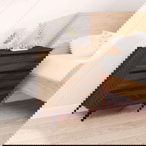  Komoda boja smeđeg hrasta 60 x 35 x 70 cm konstruirano drvo Cijene