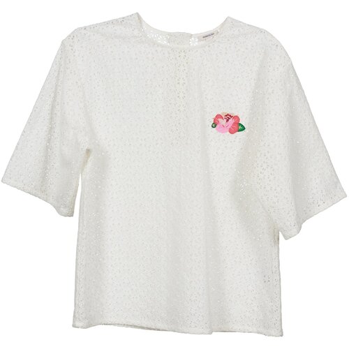 Manoush Topi &amp;amp; Bluze FLOWER BADGE Bela Slike