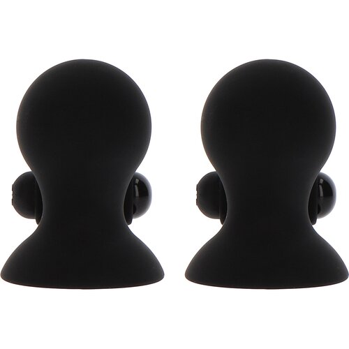 Taboom vibrating nipple suckers black Cene