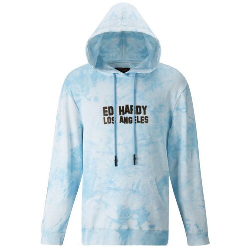 Ed Hardy Puloverji - Los tigre hoody Modra Cene