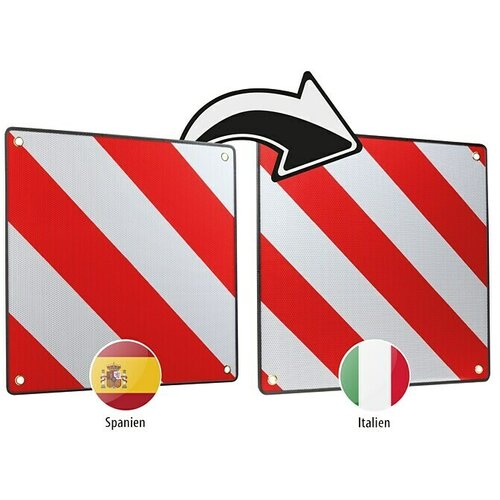 Calima Opozorilna plo&amp;scaron;ča (Do x &amp;Scaron;: 50 x 50 cm, Dvojno, Primerno za: Uporaba v &amp;Scaron;paniji in Italiji) Slike