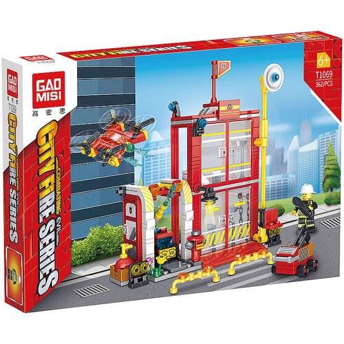 Kocke City Fire Station Slike
