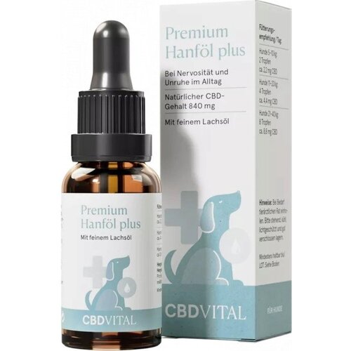 CBD VITAL CBD konopljino olje za pse - 20 ml Slike