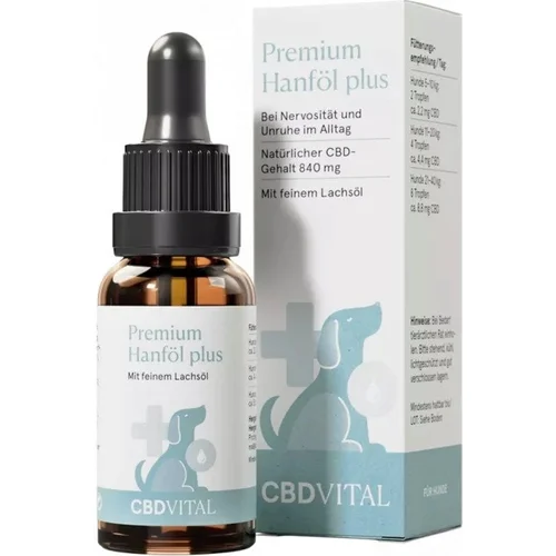 CBD VITAL CBD konopljino olje za pse - 20 ml