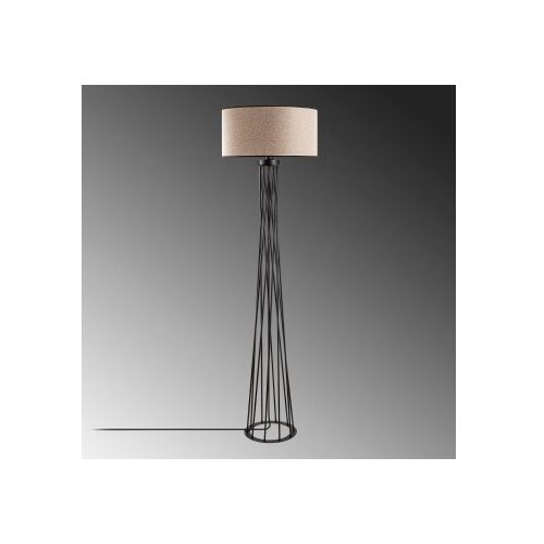 Opviq Podna Lampa Visoka-13473, 175 cm, E27, 200 cm Kabel, Crna Slike