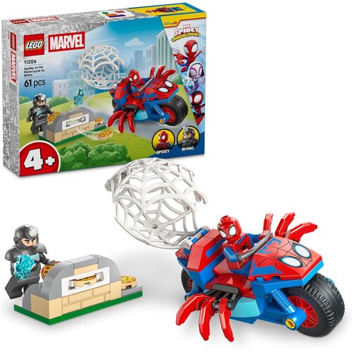 Lego Marvel Spidey na motorju proti Rhinu &scaron;tevilka 11206 Cene