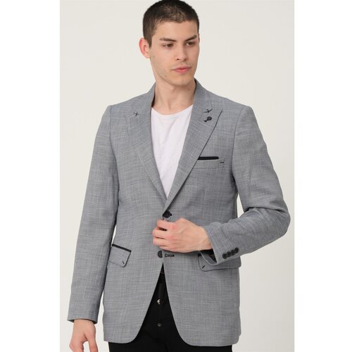 Dewberry C9058 MEN'S JACKET-GRAY Cijene