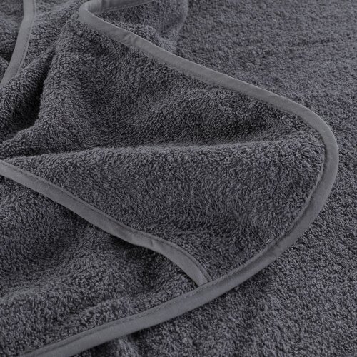  Ručnici za plažu 2 kom antracit 75 x 200 cm od tkanine 400 GSM Slike