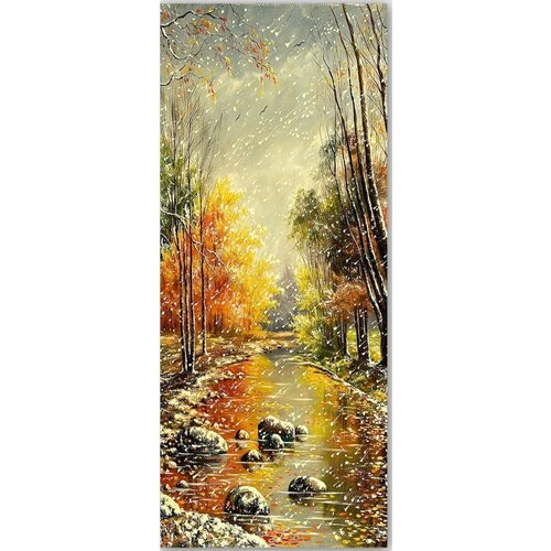 Wallity Slika na platnu 50x120cm Slike