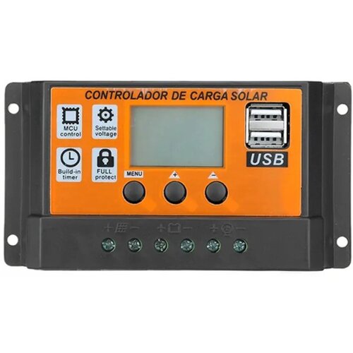 Gembird SOL-CONTROL30AOGMB MPPT automatski solarni kontroler punjenja baterije100A/50A/30A/20A/10A LCD Dual Cene