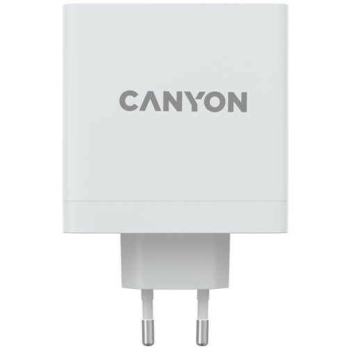 Canyon H-140-01, Wall charger with 1USB-A, 2 USB-C. Input:100-240V~50/60Hz, 2.0A Max. USB-A Output: 5V /9V /12V/20V /28V Max Out Slike
