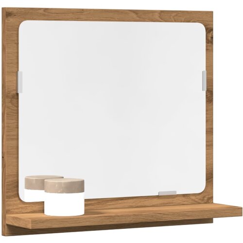 vidaXL Kupaonski ormarić s ogledalom Artisan hrast 40x11x37 cm Cijene