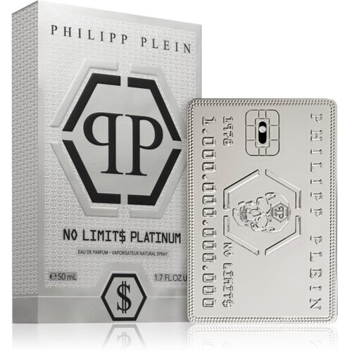 Philipp Plein No Limit$ Platinum parfumska voda za mo&amp;scaron;ke 50 ml Slike