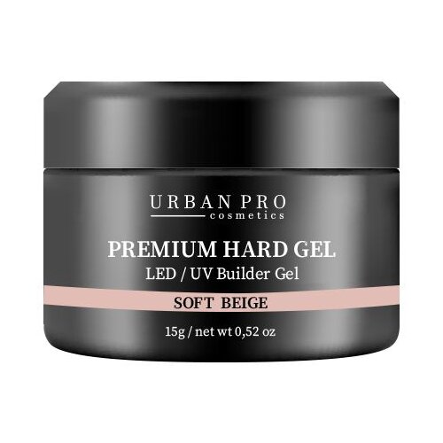 Urban PRO PREMIUM Builder gel 53 Soft beige 15gr Cene