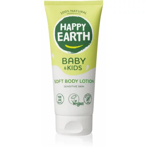 Happy Earth Baby & Kids 100% Natural Soft Bodylotion krema za otroke 200 ml