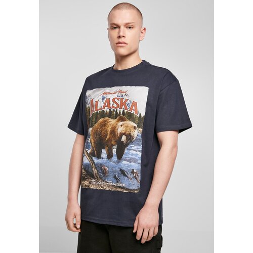 MT Upscale Alaska Vintage Oversize Navy T-Shirt Slike