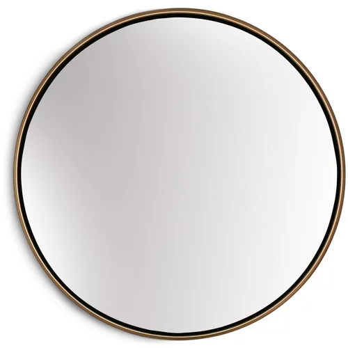 Casa Chic Fournier Stensko ogledalo s kovinskim okvirjem okroglo Ø 80 cm