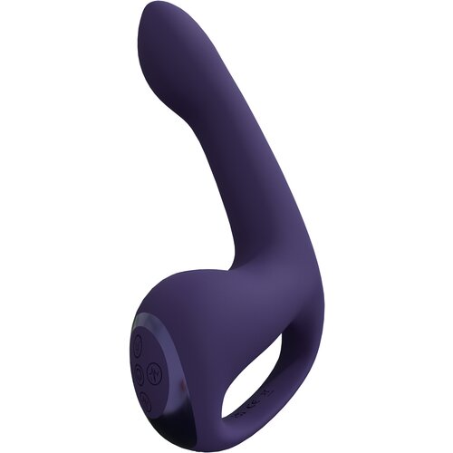 VIVE Riko Triple Motor Thumper with Advanced Finger Motion &amp;amp; Pulse Wave Stimulator Purple Slike